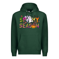 Sports Green spooky season Premium Hoodie - AdoDesignShop