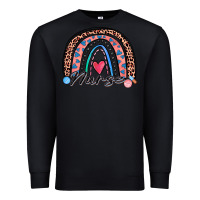 Black nurse rainbow Premium Sweatshirt - Zillion Design Studio