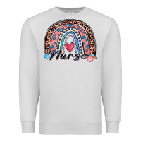 Dove Grey nurse rainbow Premium Sweatshirt - Zillion Design Studio