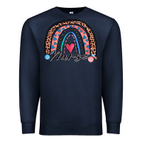 Navy nurse rainbow Premium Sweatshirt - Zillion Design Studio