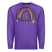 Purple nurse rainbow Premium Sweatshirt - Zillion Design Studio