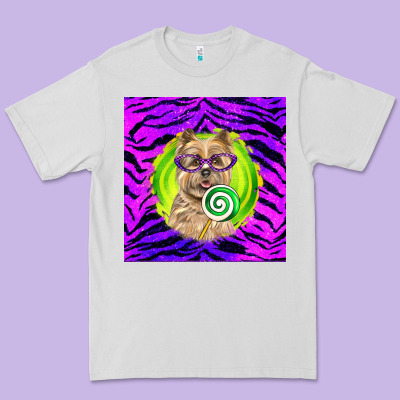 Halloween Cairn Terrier Dog Premium Tee Designed By Lillyallendesigns