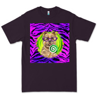 Plum Halloween Cairn Terrier Dog Premium Tee - LillyAllenDesigns