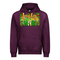 Mauve Wine lucky charm Urban Hoodie - Artiststas