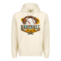Tofu western baseball with sunflower Premium Hoodie - BundleAndBundleShop