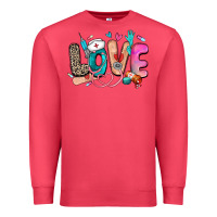 Love Nurse Premium Sweatshirt | Teevron