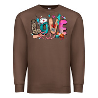 Chestnut love nurse Premium Sweatshirt - Zillion Design Studio