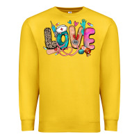 Lemon love nurse Premium Sweatshirt - Zillion Design Studio