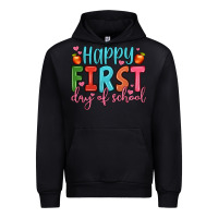 Black happy first day of school Urban Hoodie - JahusDesignShop