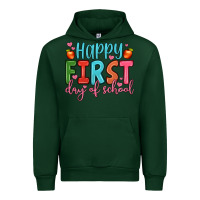 Forest Green happy first day of school Urban Hoodie - JahusDesignShop