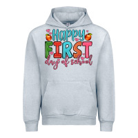Heather Grey happy first day of school Urban Hoodie - JahusDesignShop