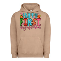 Pigment Burro happy first day of school Urban Hoodie - JahusDesignShop
