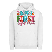 Pigment Lunar Rock happy first day of school Urban Hoodie - JahusDesignShop