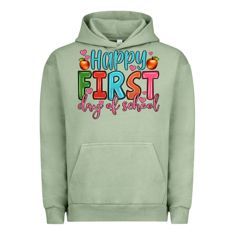 Happy First Day Of School Urban Hoodie by JahusDesignShop | Teevron