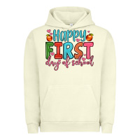 Pigment Pistachio happy first day of school Urban Hoodie - JahusDesignShop