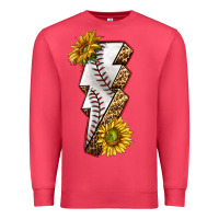 Cardinal sport baseball  lightning bolt Premium Sweatshirt - texasbilliewilder