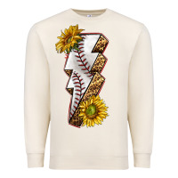 Sandshell sport baseball  lightning bolt Premium Sweatshirt - texasbilliewilder