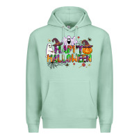 Seafoam happy halloween Premium Hoodie - AdoDesignShop