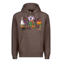 Coffee happy halloween Premium Hoodie - AdoDesignShop