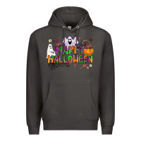 Smoke happy halloween Premium Hoodie - AdoDesignShop
