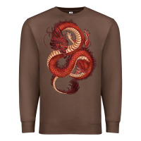 Chestnut red dragon Premium Sweatshirt - RanaPortraitStore