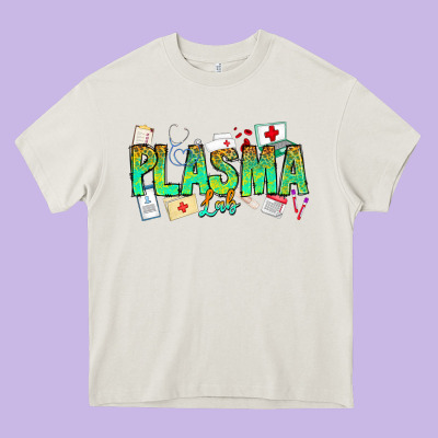 Plasma Lab Heavy Core Tee Designed By Cowhidedigitalart