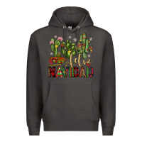 Smoke cactus feliz navidad Premium Hoodie - JahusDesignShop