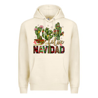 Tofu cactus feliz navidad Premium Hoodie - JahusDesignShop