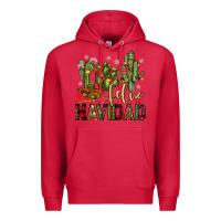 Cardinal cactus feliz navidad Premium Hoodie - JahusDesignShop