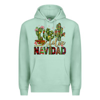 Seafoam cactus feliz navidad Premium Hoodie - JahusDesignShop