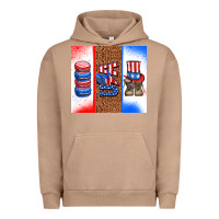Pigment Burro usa macaroon and boots Urban Hoodie - AdoDesignShop