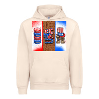 Sandshell usa macaroon and boots Urban Hoodie - AdoDesignShop