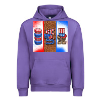 Tulip usa macaroon and boots Urban Hoodie - AdoDesignShop