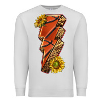 Dove Grey sport basketball lightning bolt Premium Sweatshirt - texasbilliewilder