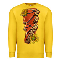 Lemon sport basketball lightning bolt Premium Sweatshirt - texasbilliewilder
