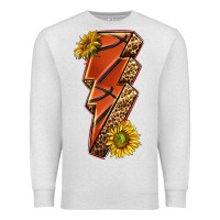 Oatmeal Heather sport basketball lightning bolt Premium Sweatshirt - texasbilliewilder