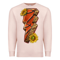 Pale Pink sport basketball lightning bolt Premium Sweatshirt - texasbilliewilder