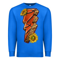 True Royal sport basketball lightning bolt Premium Sweatshirt - texasbilliewilder