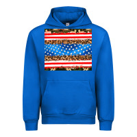 Cobalt usa camouflage american flag Urban Hoodie - AdoDesignShop