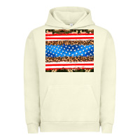 Pigment Pistachio usa camouflage american flag Urban Hoodie - AdoDesignShop