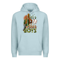 Blue Mist let's do this boys field baseball Premium Hoodie - BundleAndBundleShop