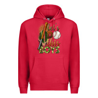 Cardinal let's do this boys field baseball Premium Hoodie - BundleAndBundleShop