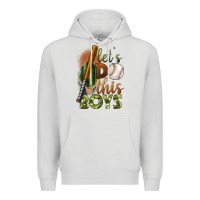 Dove Grey let's do this boys field baseball Premium Hoodie - BundleAndBundleShop