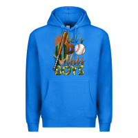True Royal let's do this boys field baseball Premium Hoodie - BundleAndBundleShop