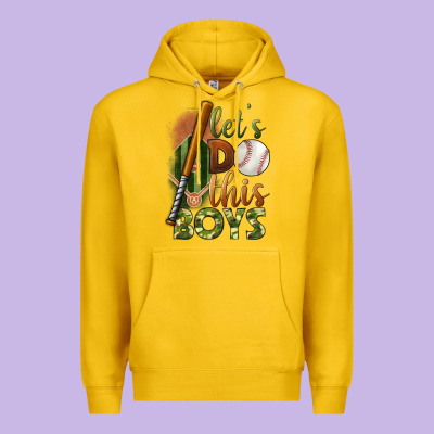 Let's Do This Boys Field Baseball Premium Hoodie Designed By Bundleandbundleshop