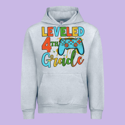 Leveled 4th Grade Urban Hoodie Designed By Jahusdesignshop