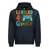Navy leveled 4th grade Urban Hoodie - JahusDesignShop
