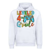 White leveled 4th grade Urban Hoodie - JahusDesignShop
