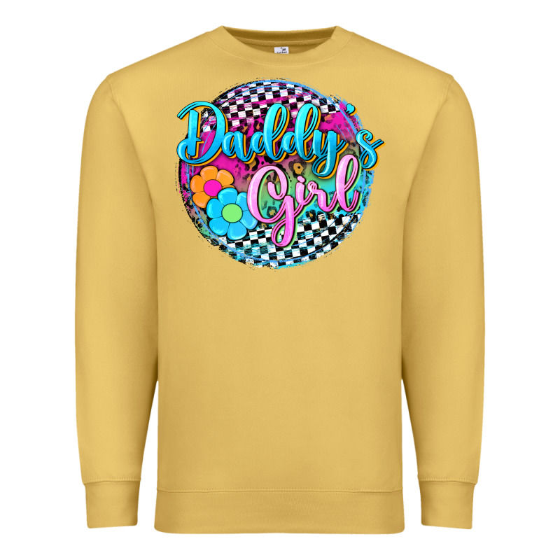 Daddy's Girl Premium Sweatshirt by Zillion Design Studio | Teevron