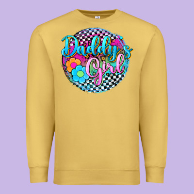 Daddy's Girl Premium Sweatshirt Designed By Zillion Design Studio
